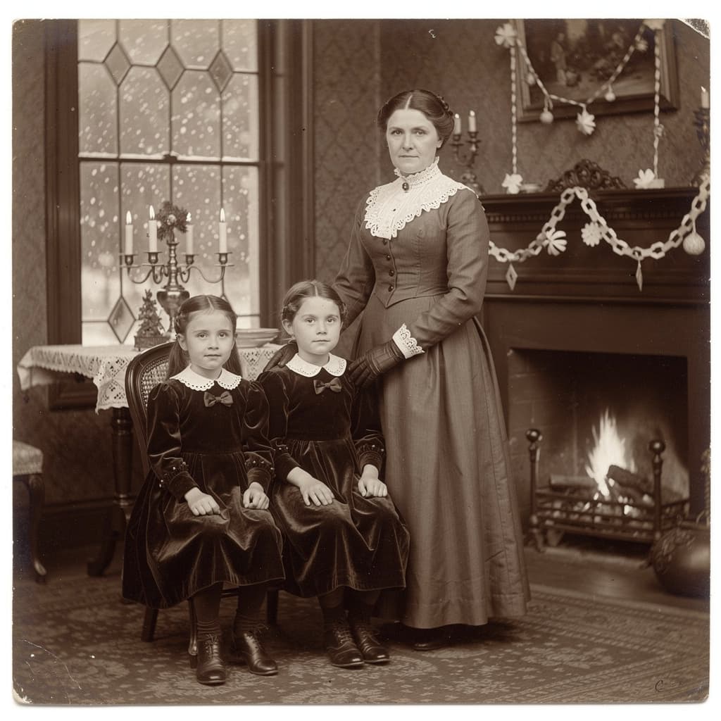 Victorian Holiday example generated with Flux 2 Pro