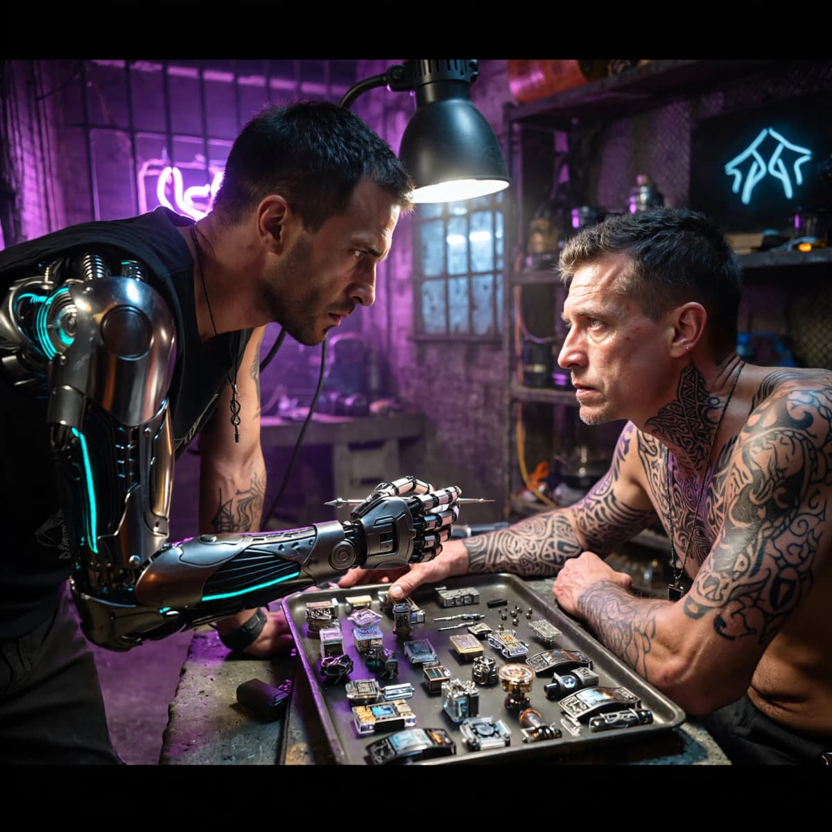 Ripperdoc Clinic example generated with ImagineArt 1.5