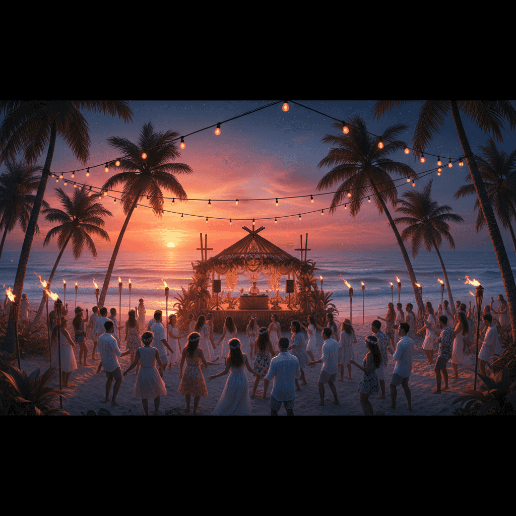 Beach Club example generated with Nano Banana