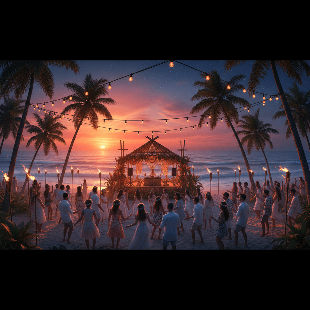 Beach Club example generated with Nano Banana