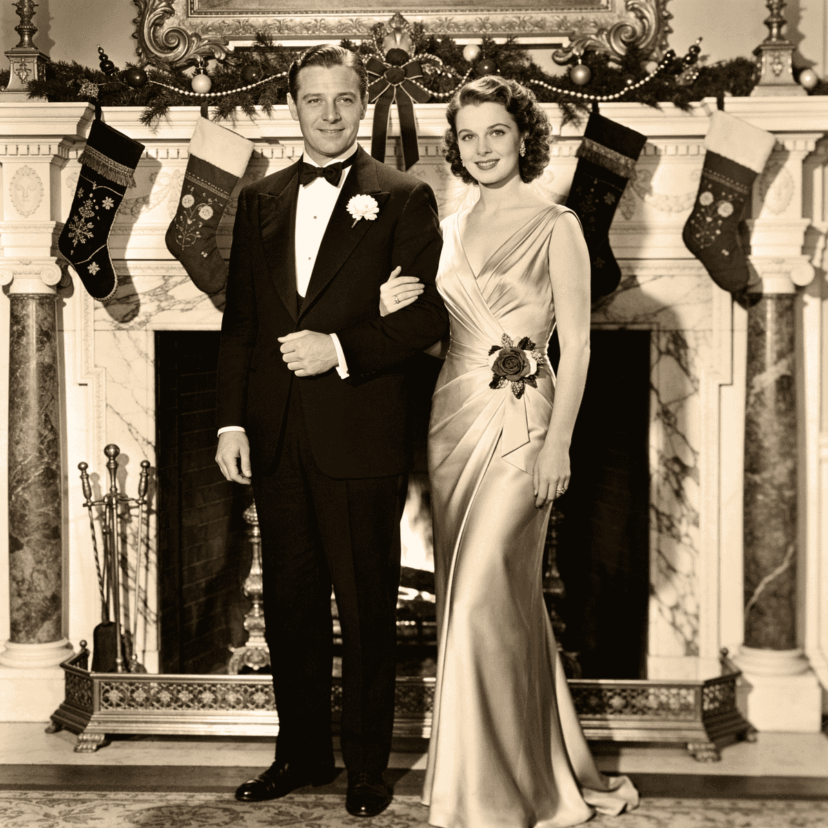 Vintage Glamour example generated with ByteDance SeeDream v4.5