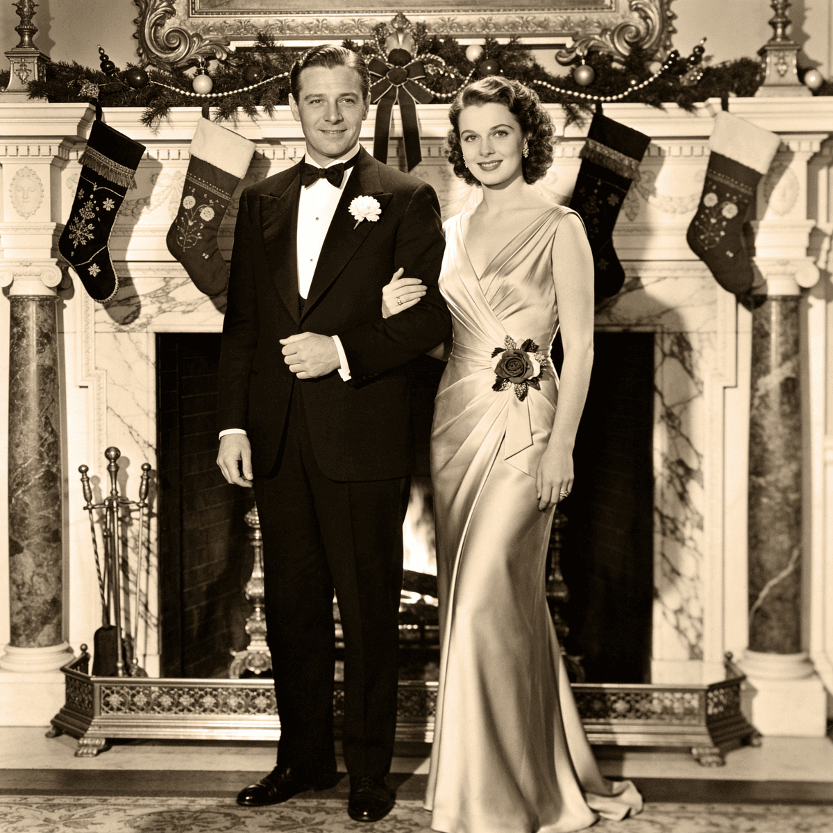 Vintage Glamour example generated with ByteDance SeeDream v4.5