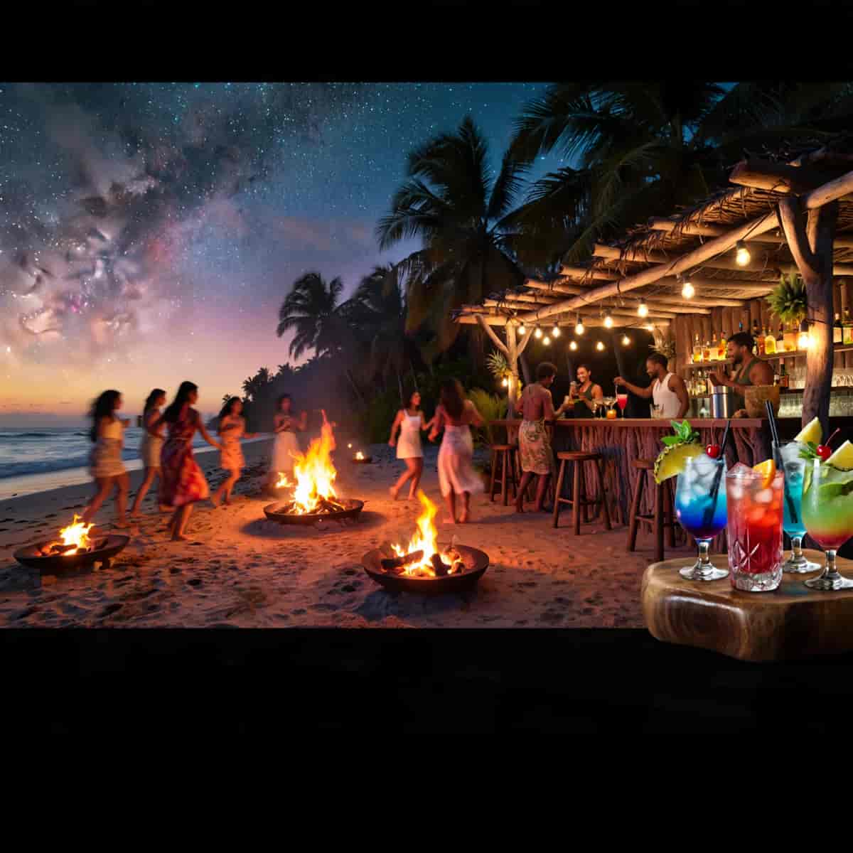 Beach Club example generated with ImagineArt 1.5