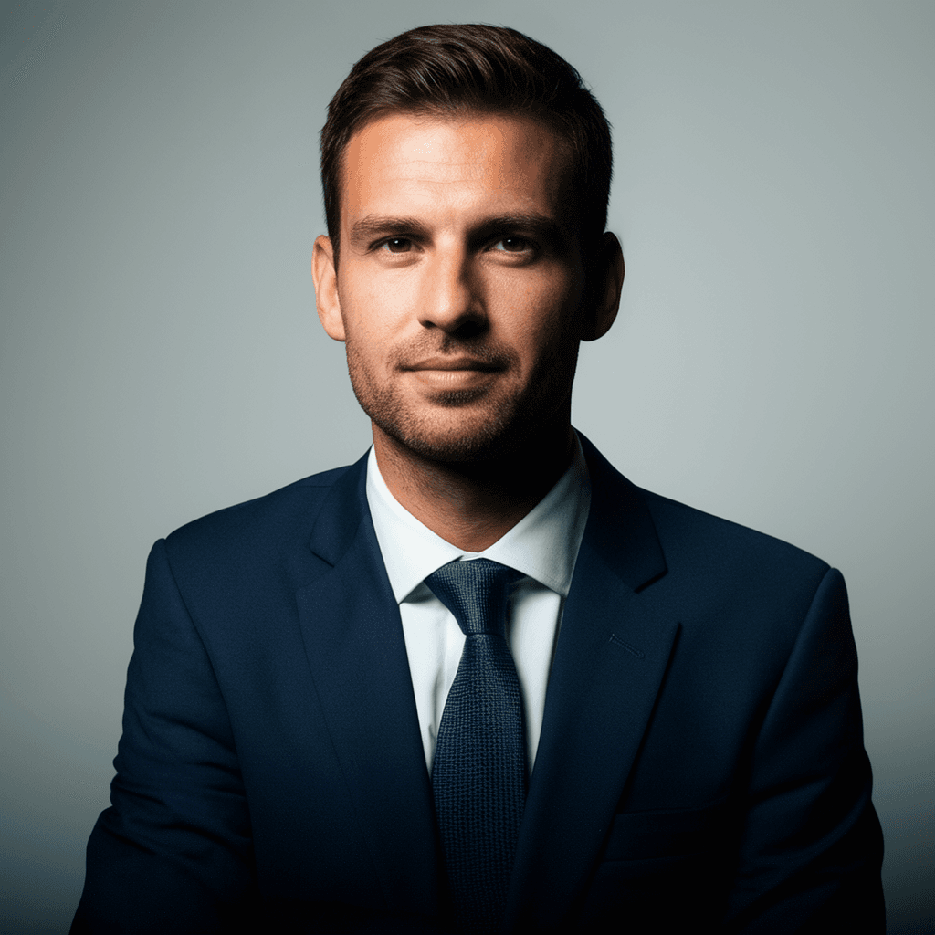 Corporate headshot generated with Flux 2 Realism