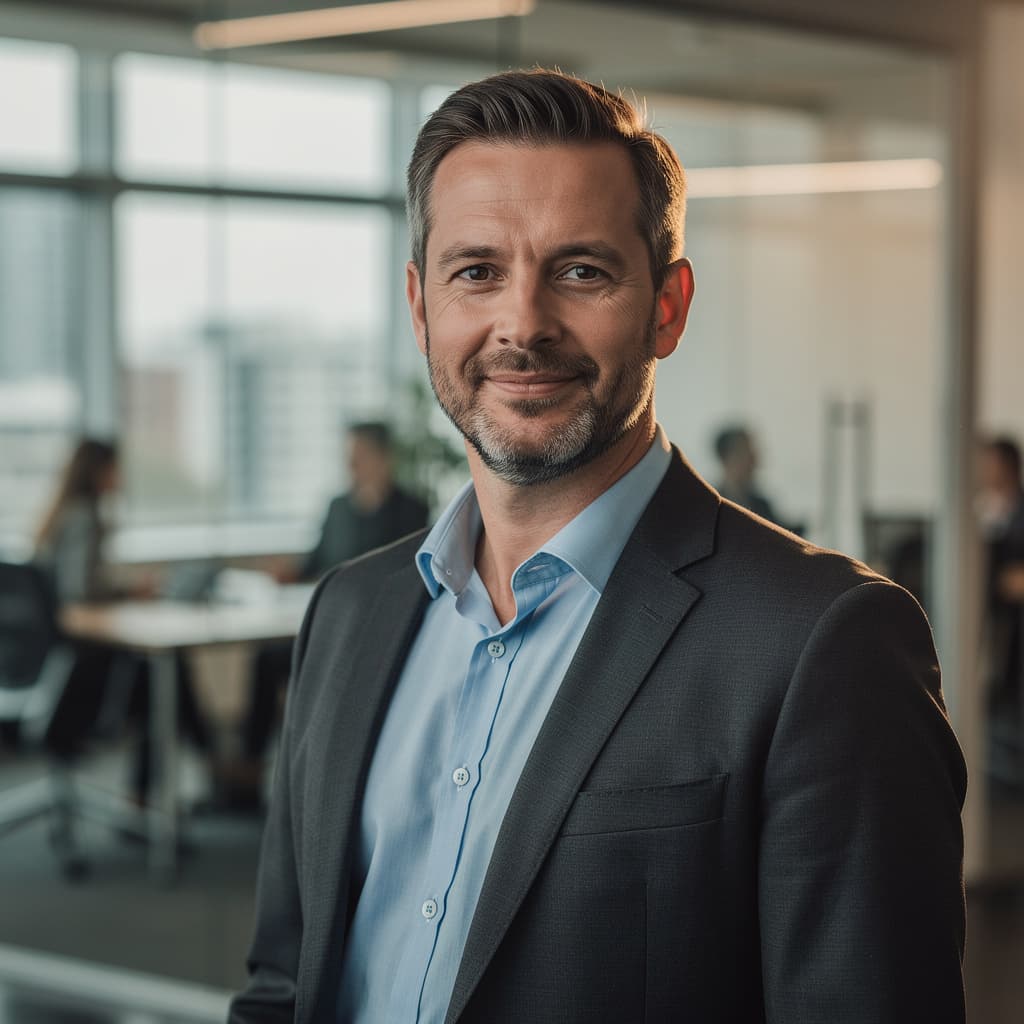 Modern Office example generated with Flux 2 Pro