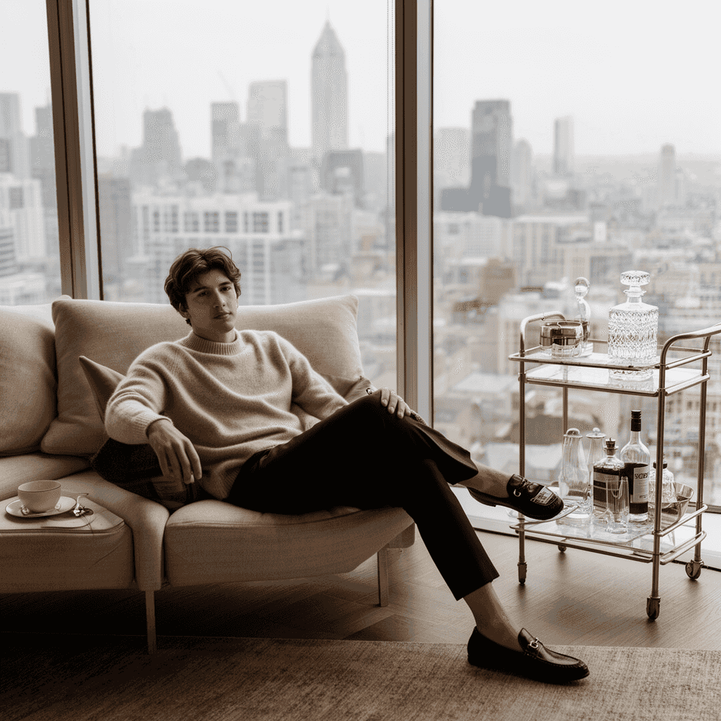 Luxury Lifestyle example generated with Flux 2