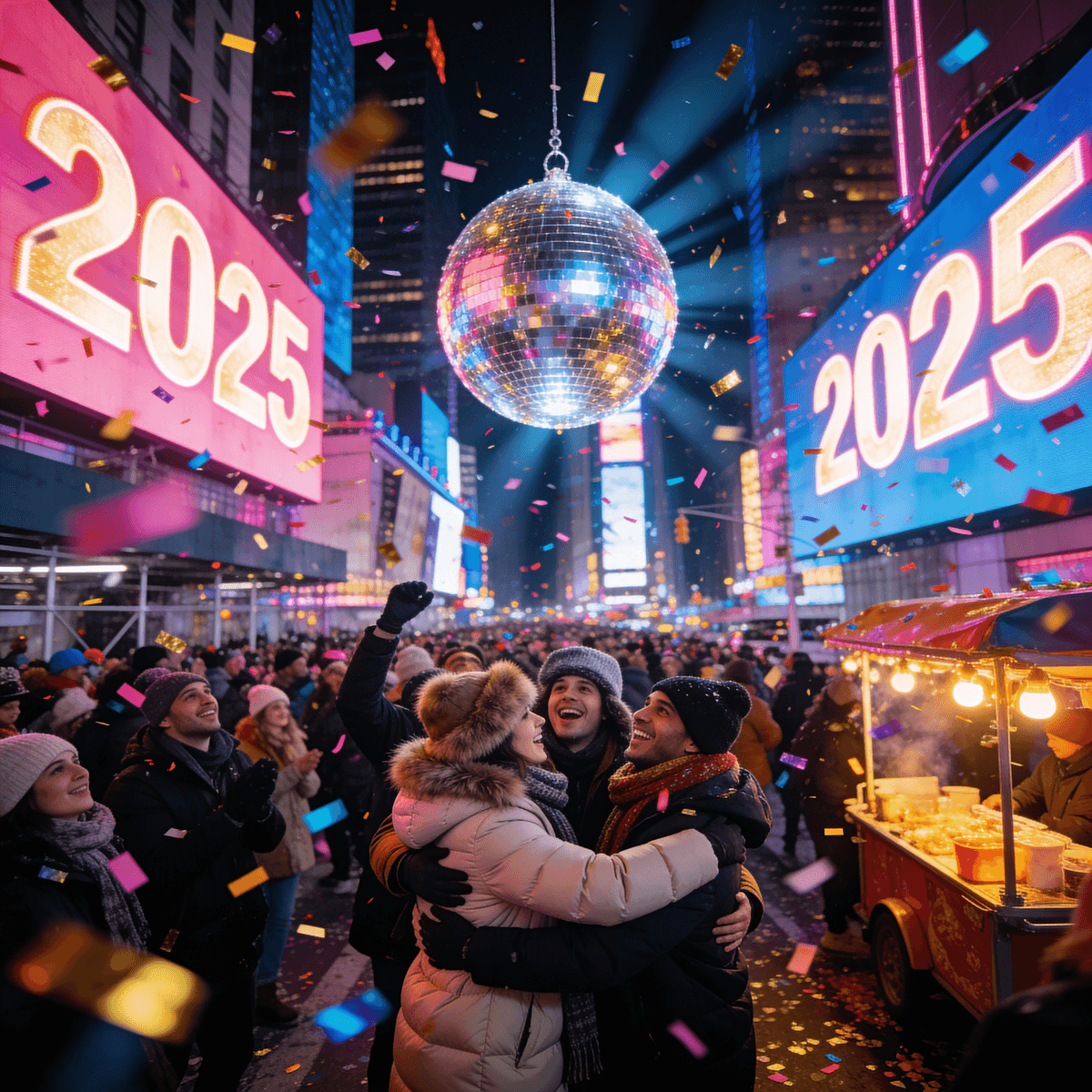 Times Square example generated with ByteDance SeeDream v4.5