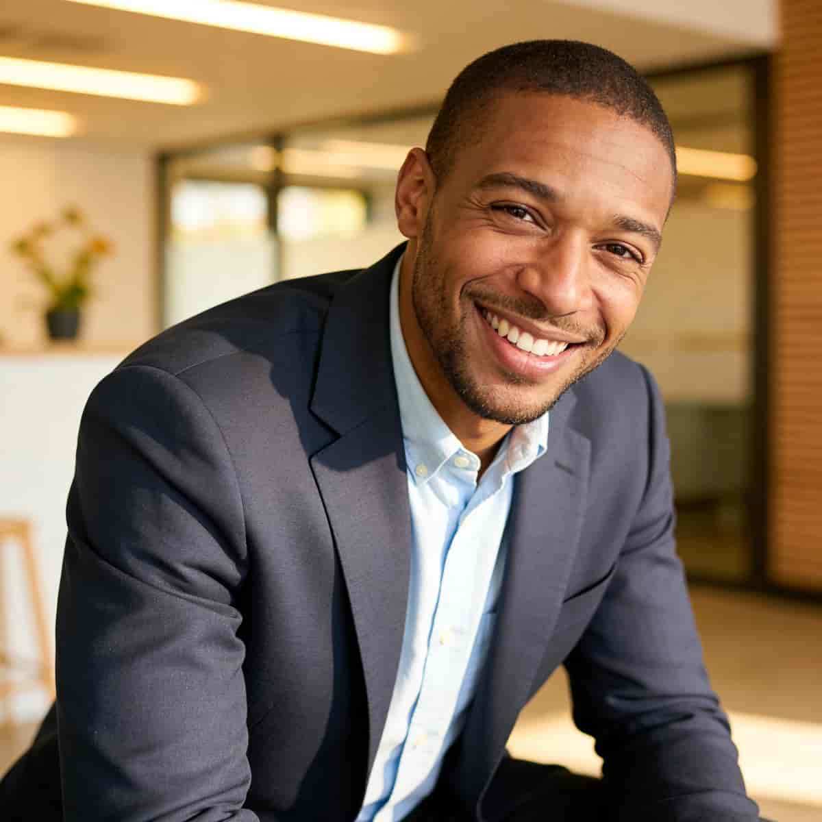 Casual Business headshot generated with ByteDance SeeDream v4.5