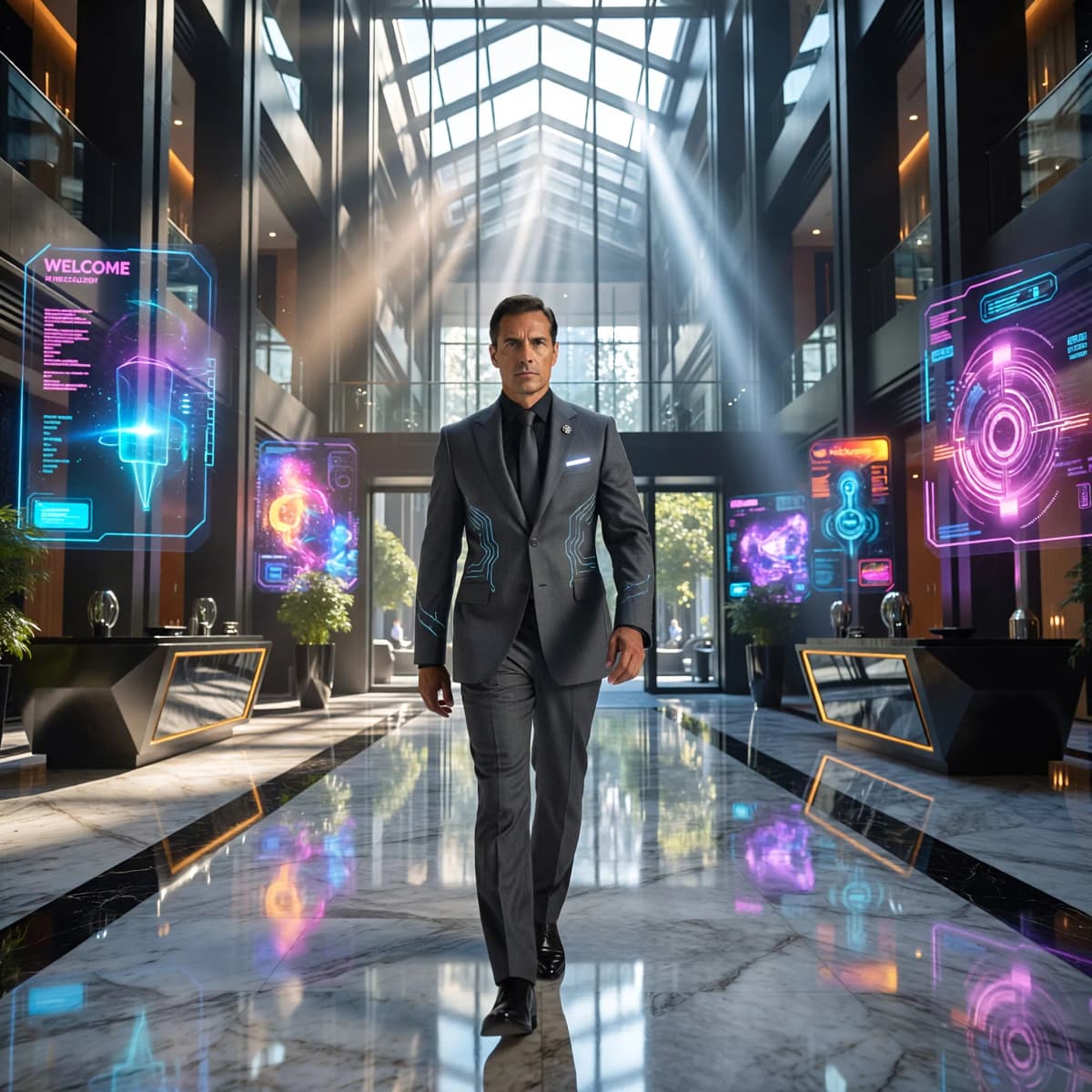 Corporate Elite example generated with ImagineArt 1.5