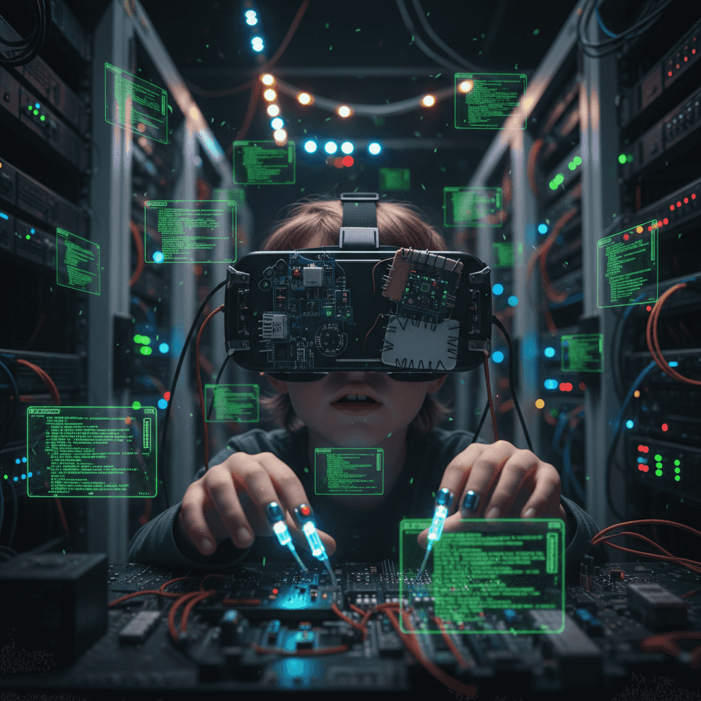 Netrunner example generated with Nano Banana