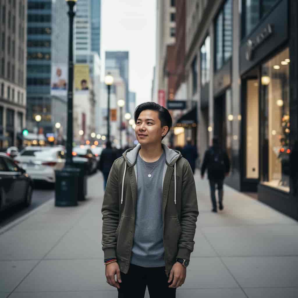 Urban Life example generated with Flux 2 Flex