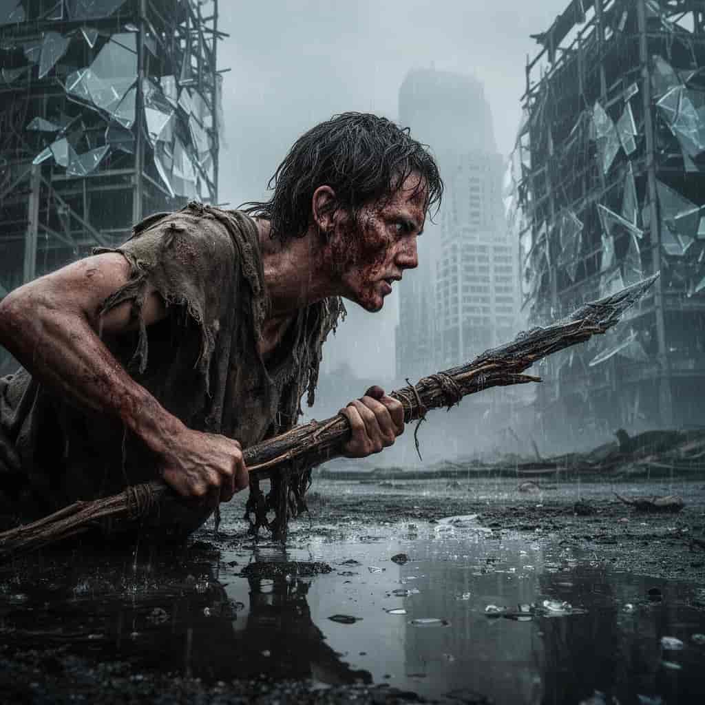 Survivor example generated with Flux 2 Pro