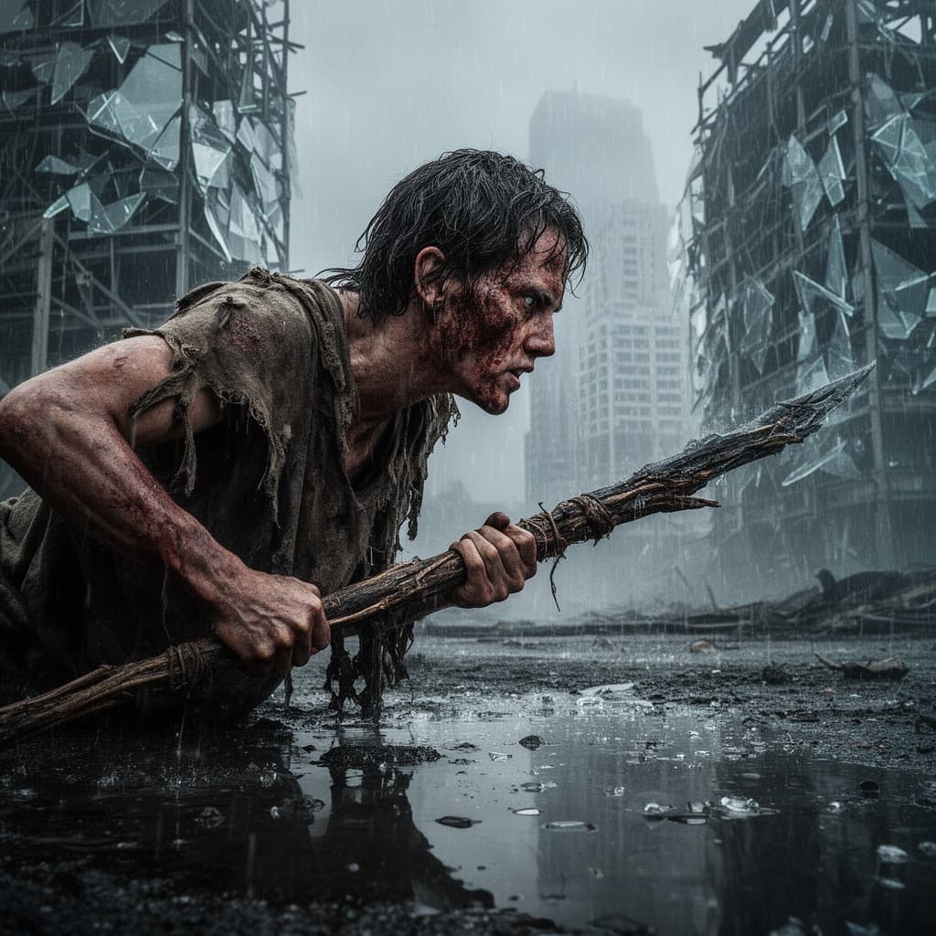 Survivor example generated with Flux 2 Pro