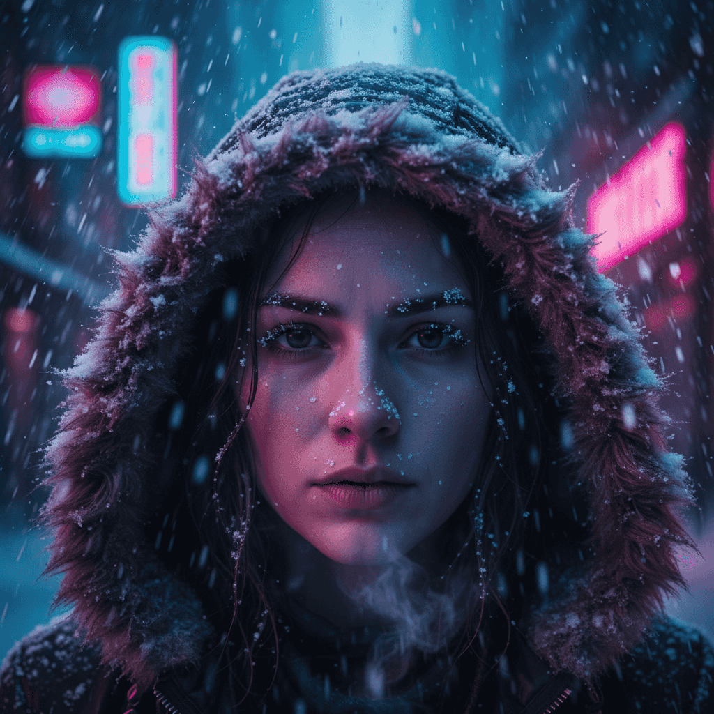 Cinematic Blizzard example generated with Nano Banana