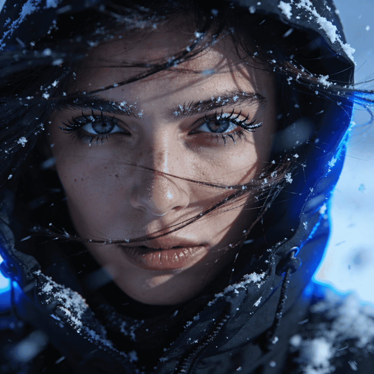 Cinematic Blizzard example generated with ByteDance SeeDream v4.5