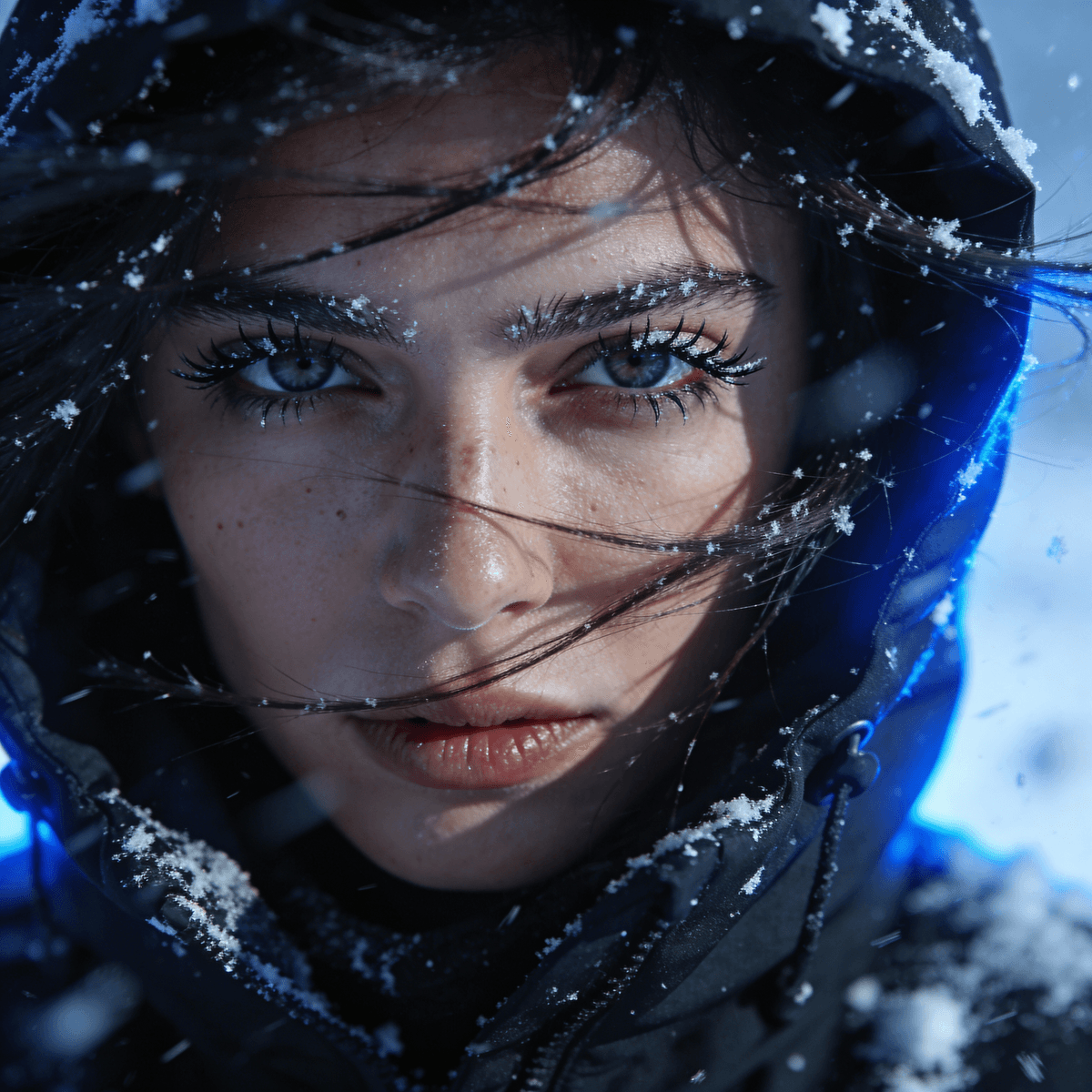 Cinematic Blizzard example generated with ByteDance SeeDream v4.5