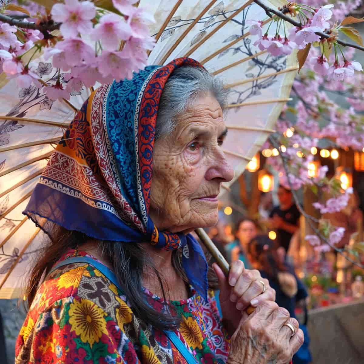 Sakura Festival example generated with ImagineArt 1.5