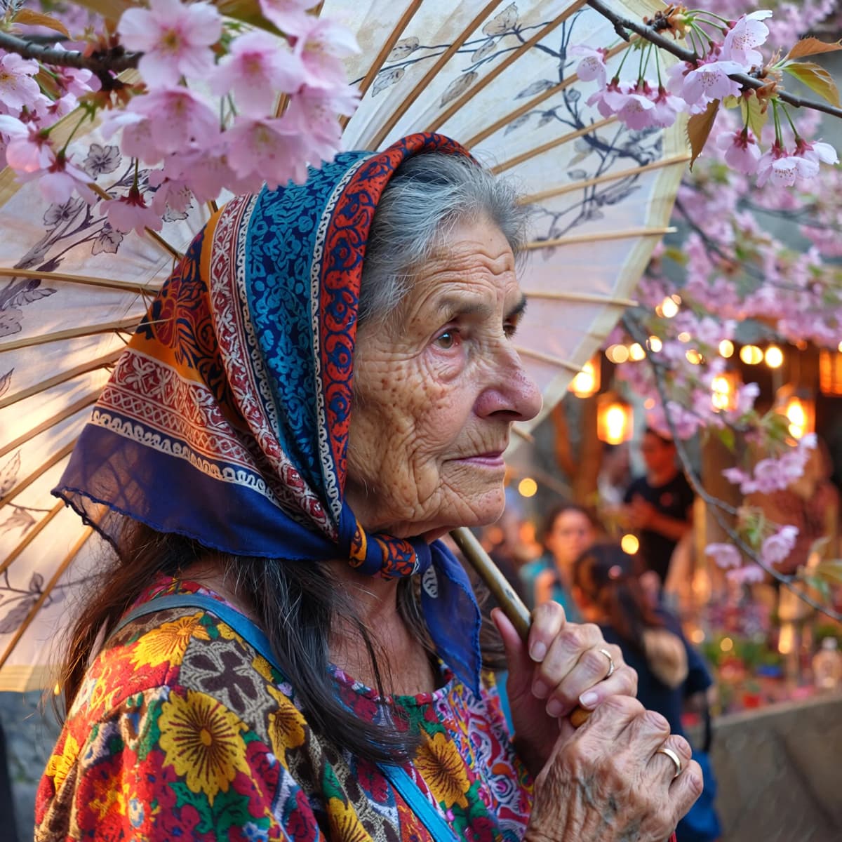 Sakura Festival example generated with ImagineArt 1.5