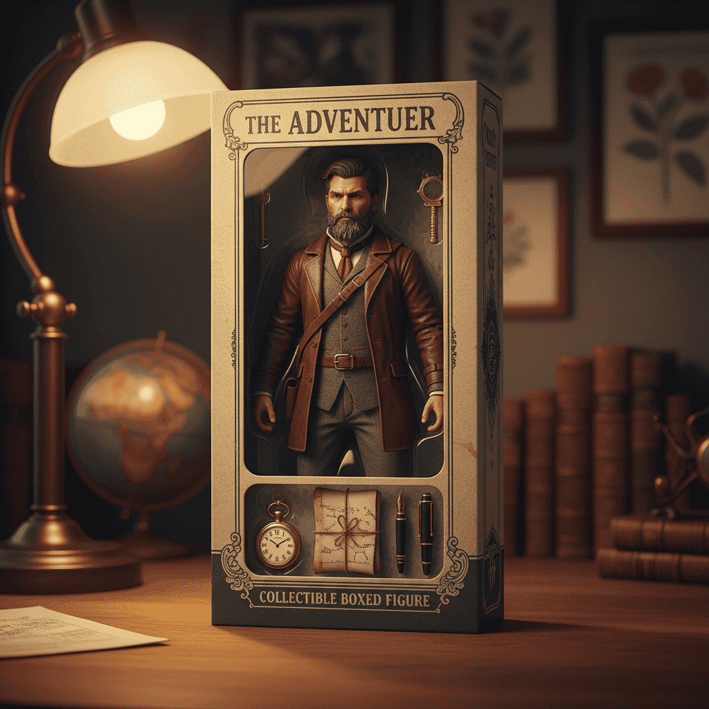 Collectible example generated with Nano Banana