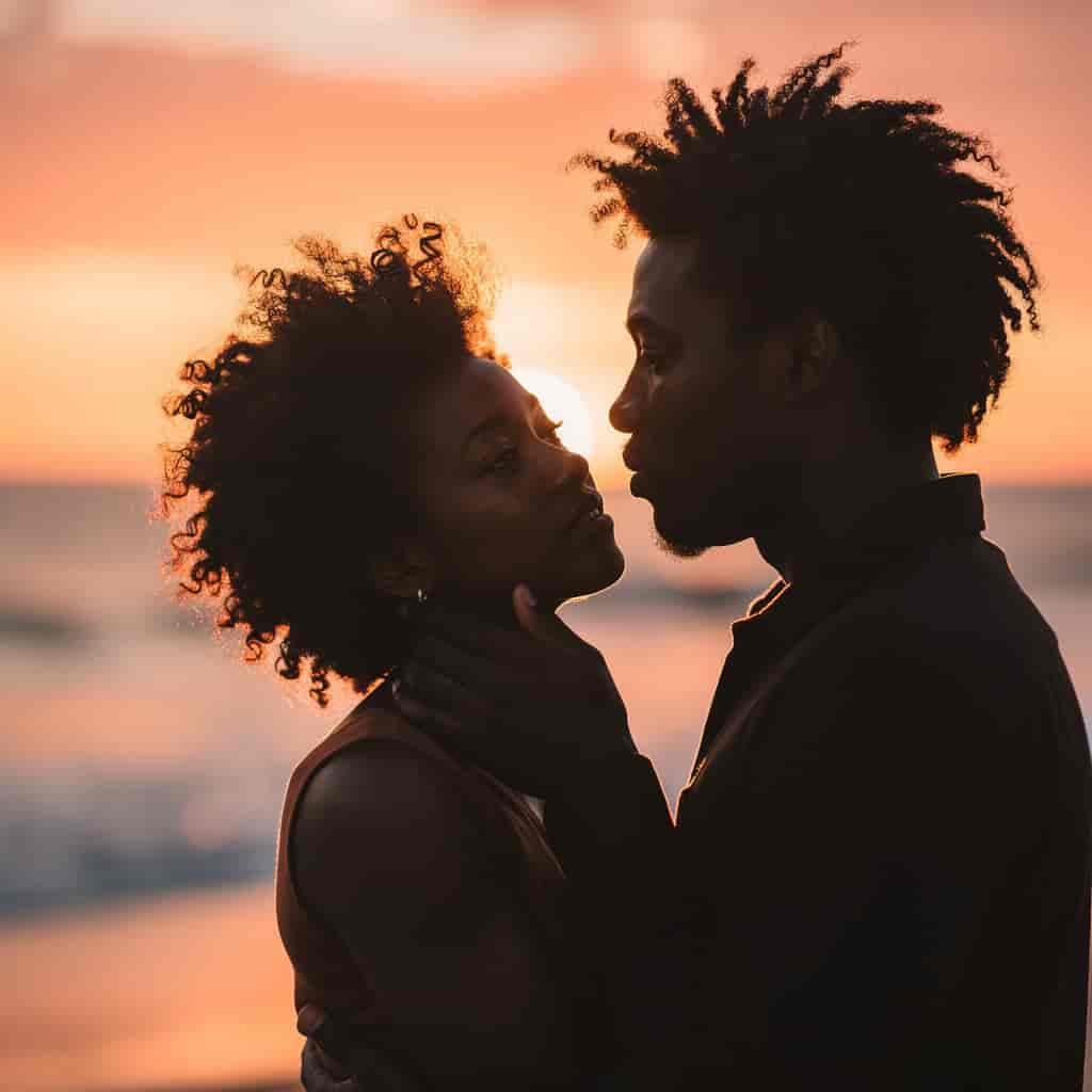 Intimate Moment example generated with Flux 2 Pro