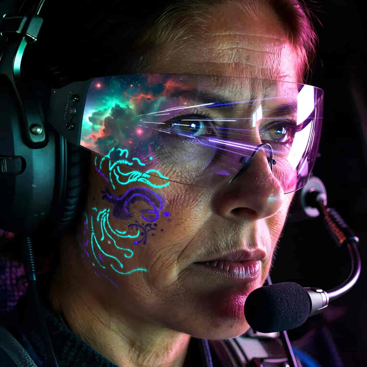 Galaxy Far Away example generated with ImagineArt 1.5