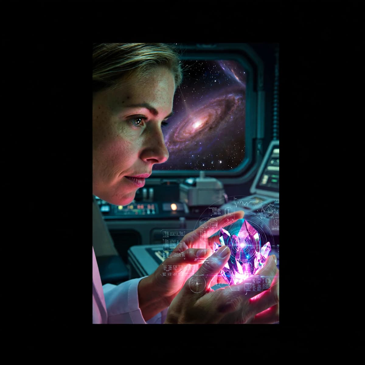 Galaxy Far Away example generated with ImagineArt 1.5