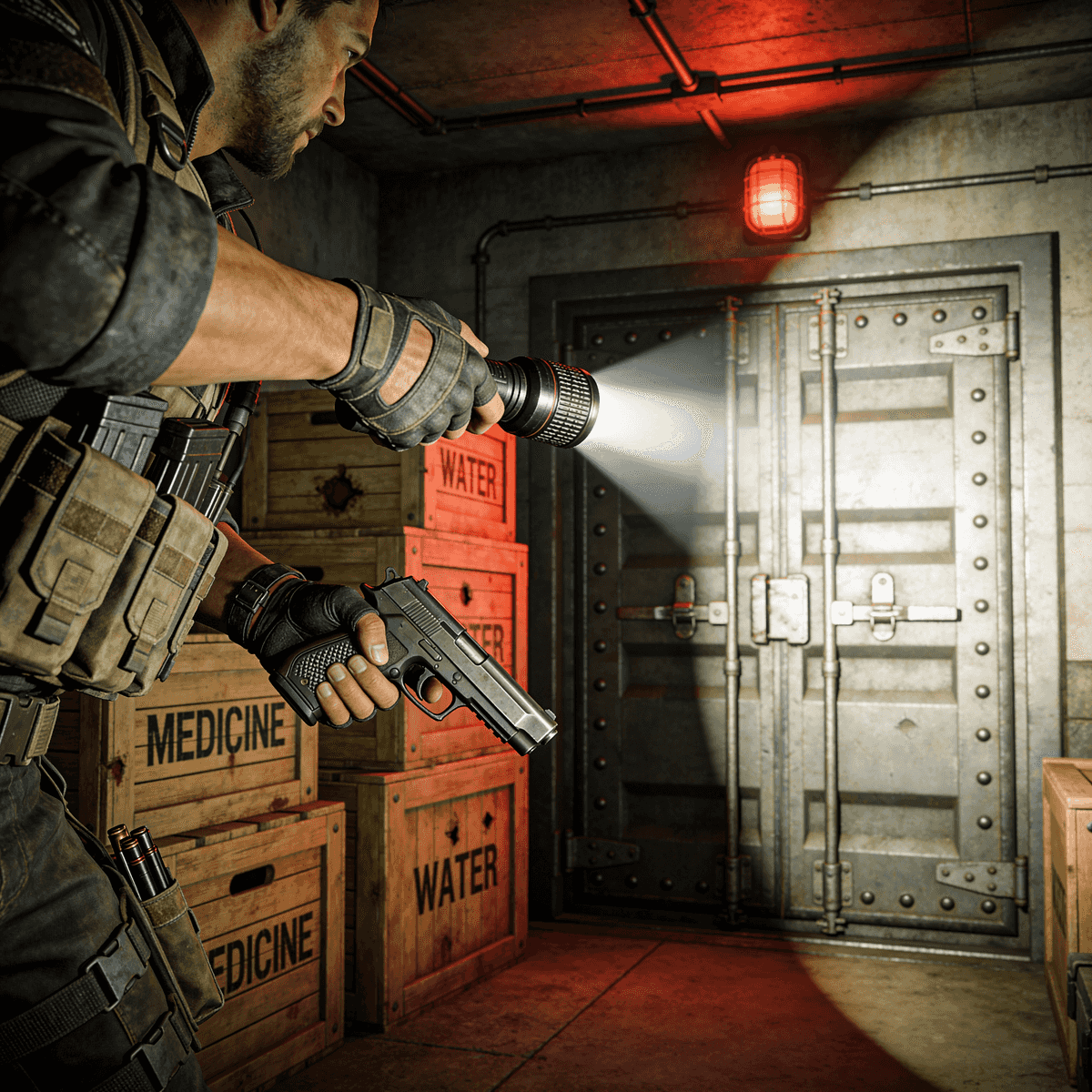 Bunker Defense example generated with ByteDance SeeDream v4.5