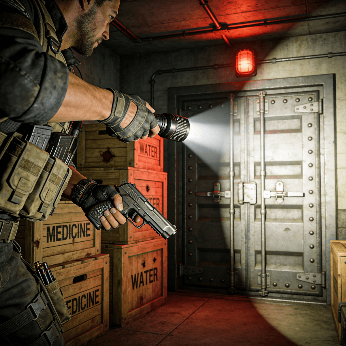 Bunker Defense example generated with ByteDance SeeDream v4.5