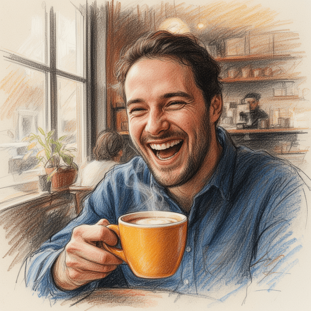 Colorful Sketch example generated with Flux 2