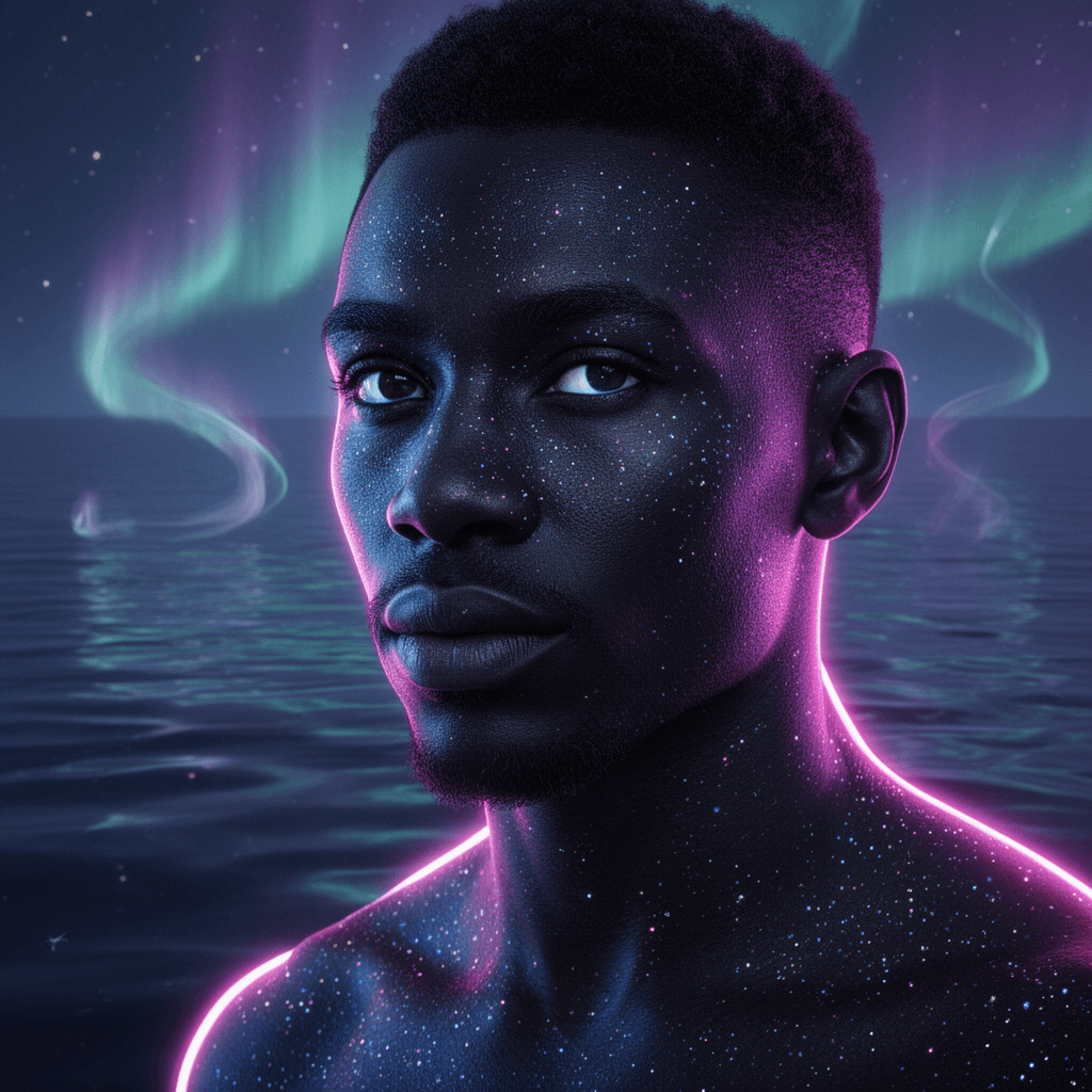 Galaxy example generated with Flux 2