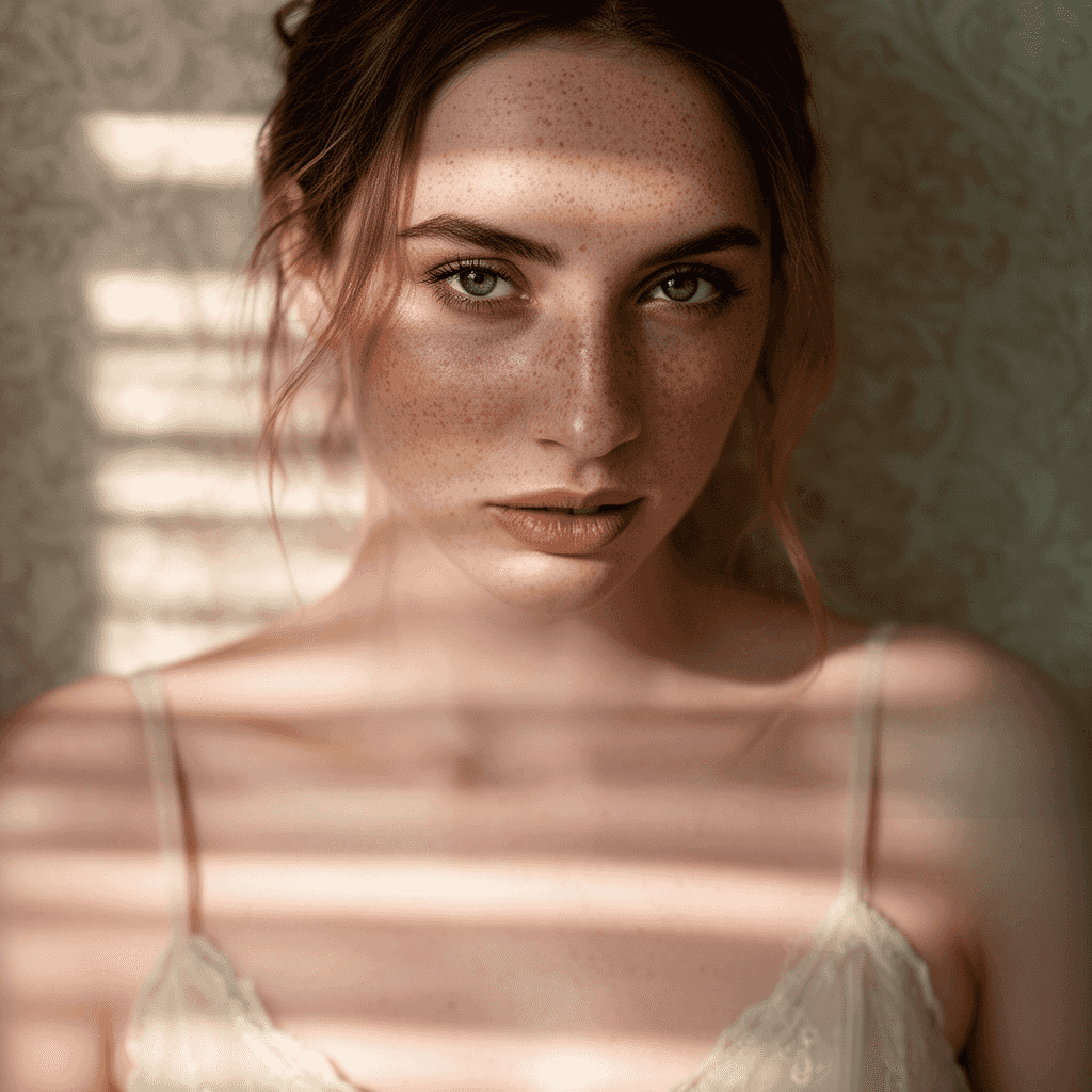 Intimate Portrait example generated with Flux 2