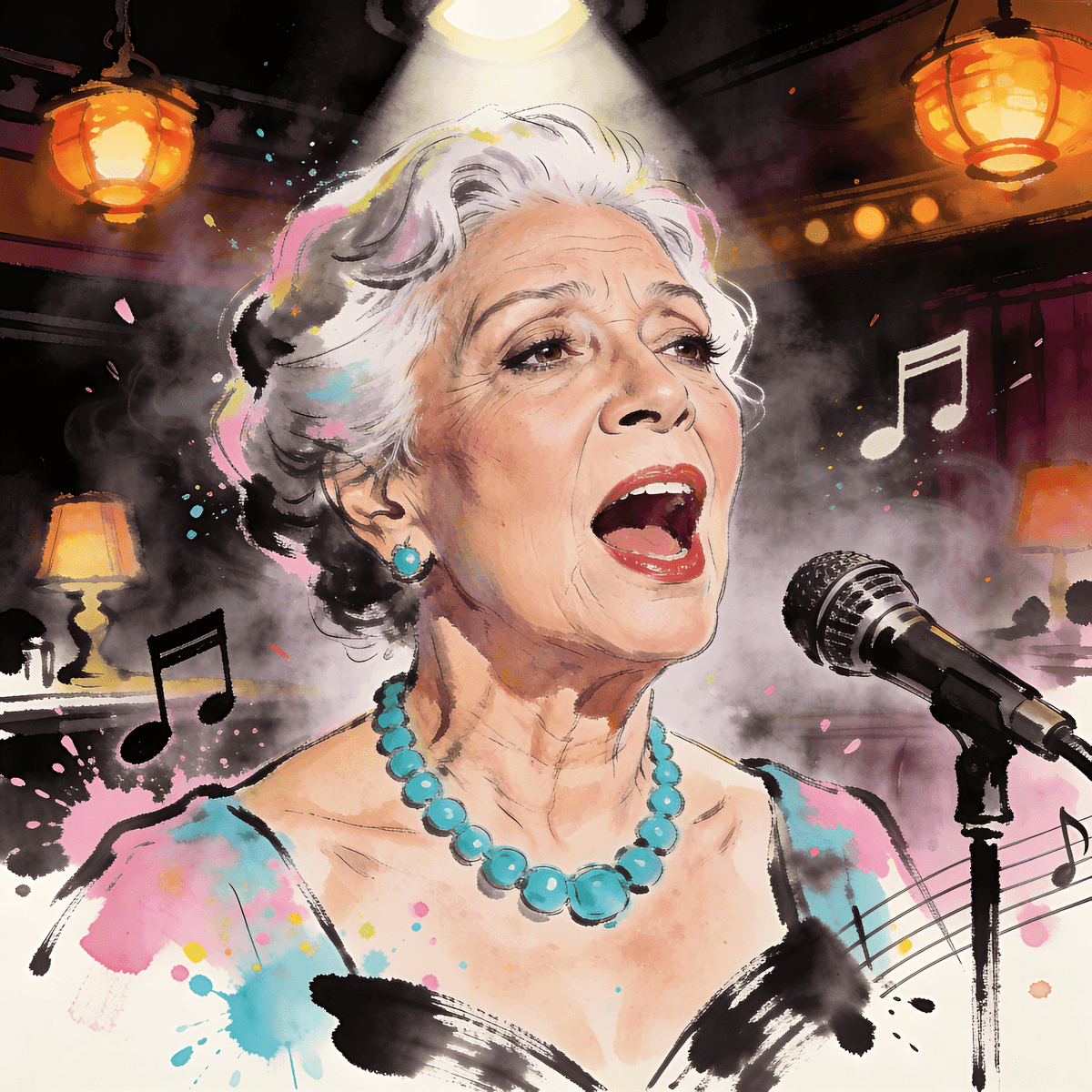 Colorful Sketch example generated with ByteDance SeeDream v4.5