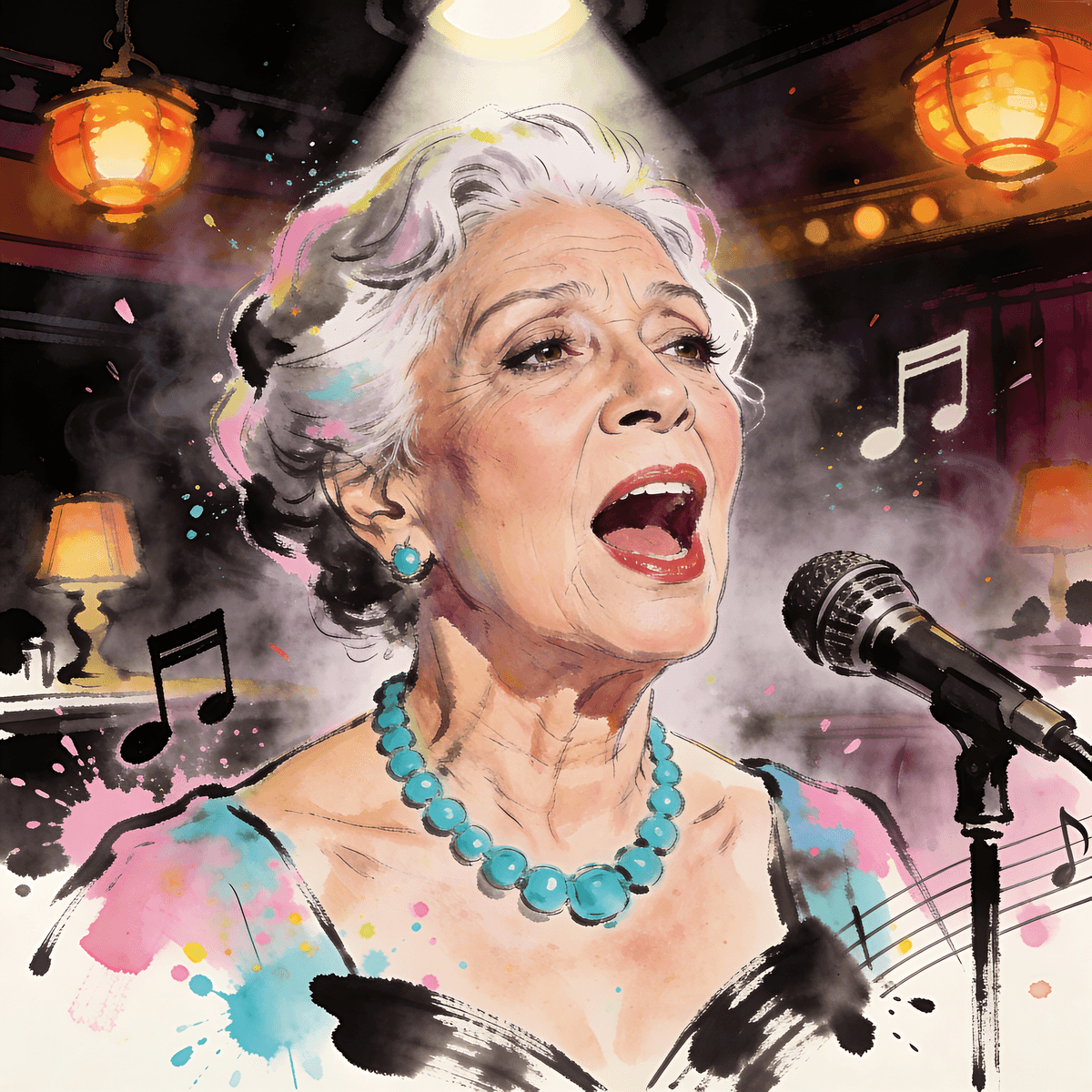 Colorful Sketch example generated with ByteDance SeeDream v4.5