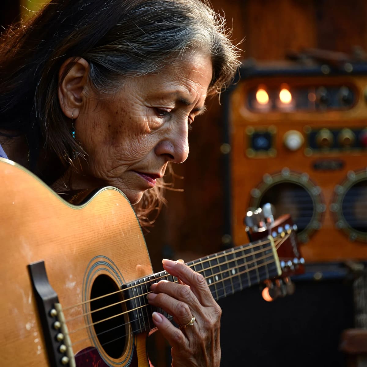 Acoustic Vibe example generated with ImagineArt 1.5