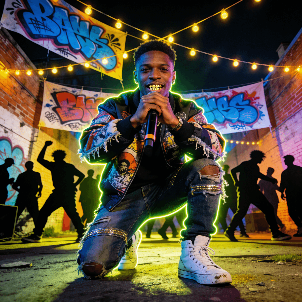 Music Festival example generated with ByteDance SeeDream v4.5