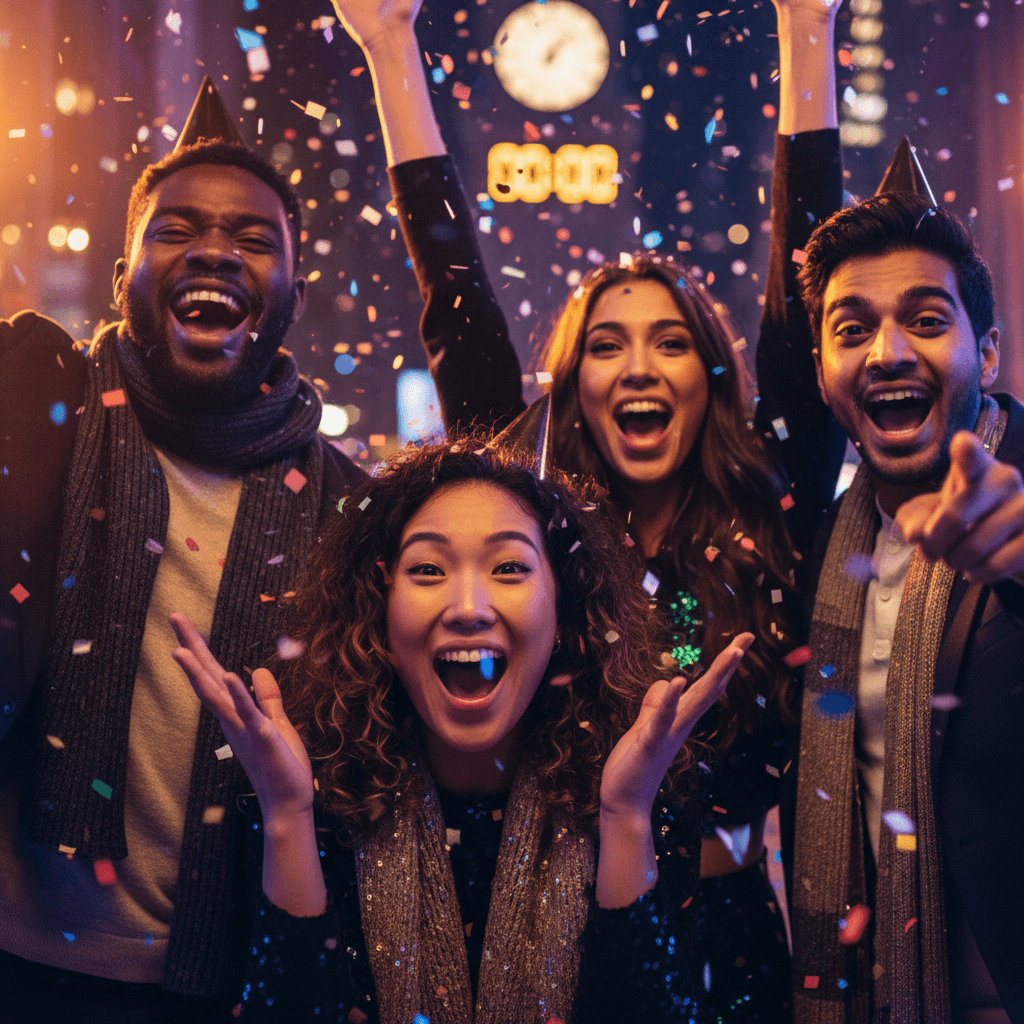 Countdown Moment example generated with Nano Banana