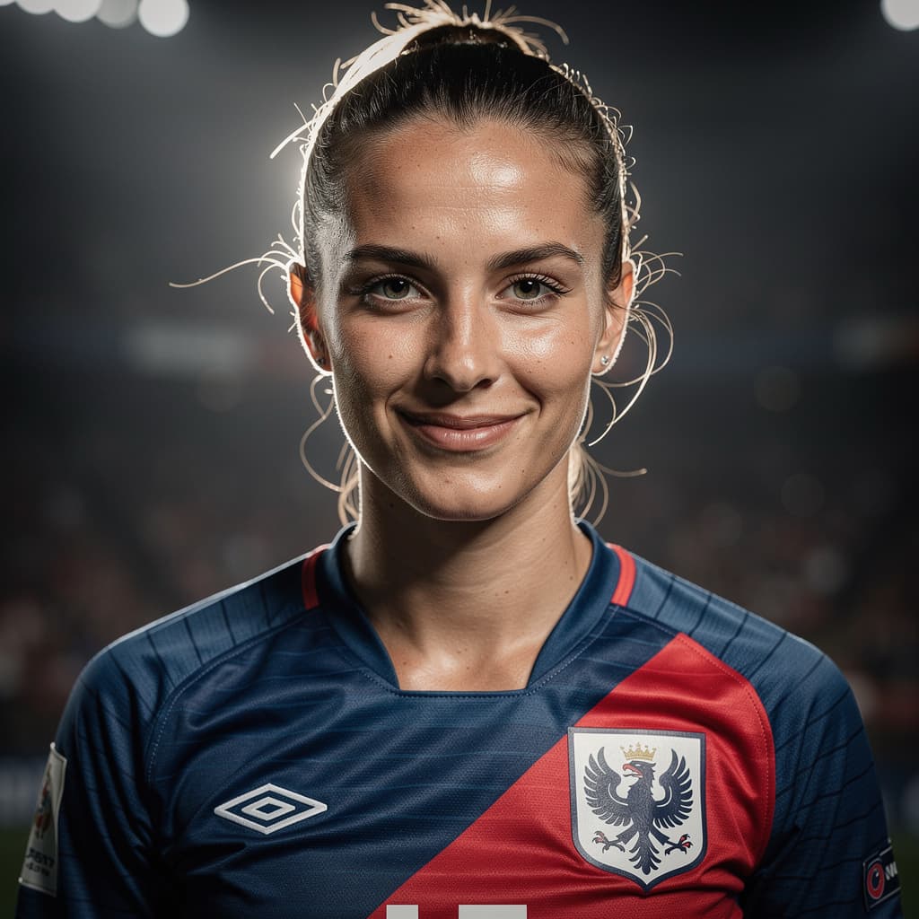 Soccer Star example generated with Flux 2 Pro