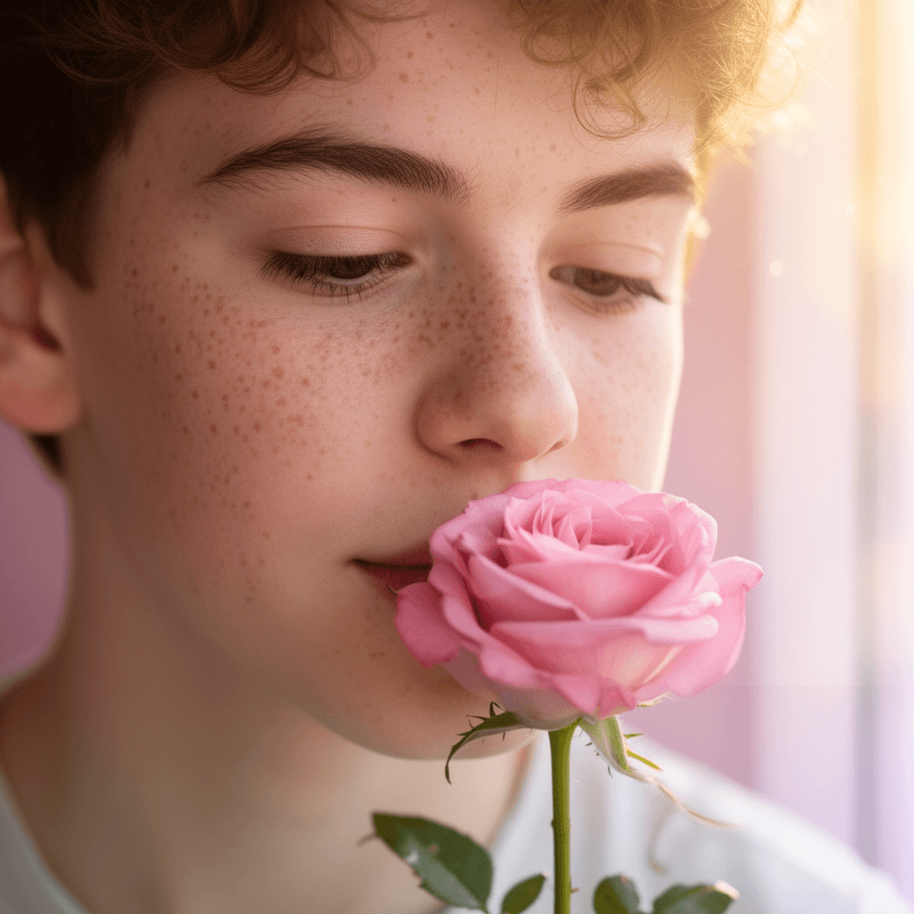 Roses & Romance example generated with Flux 2