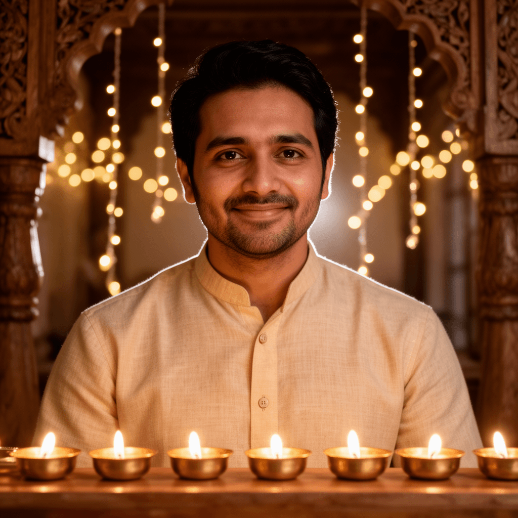 Diwali Festival example generated with Flux 2