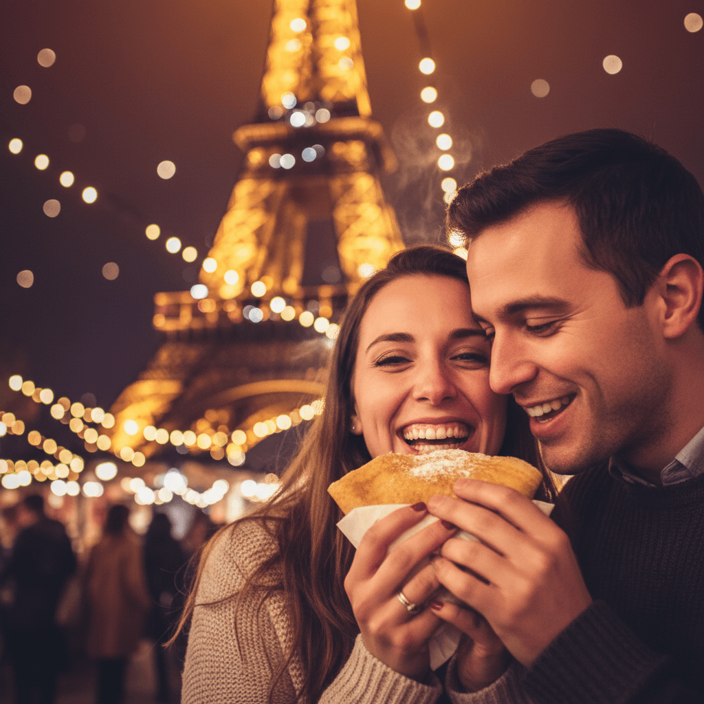 City of Love example generated with Nano Banana