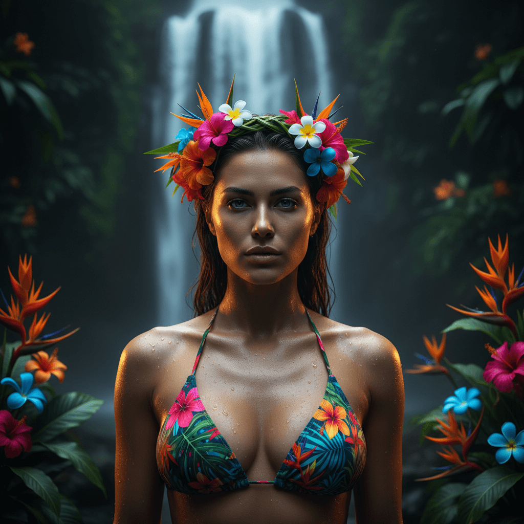 Tropical Jungle example generated with Nano Banana