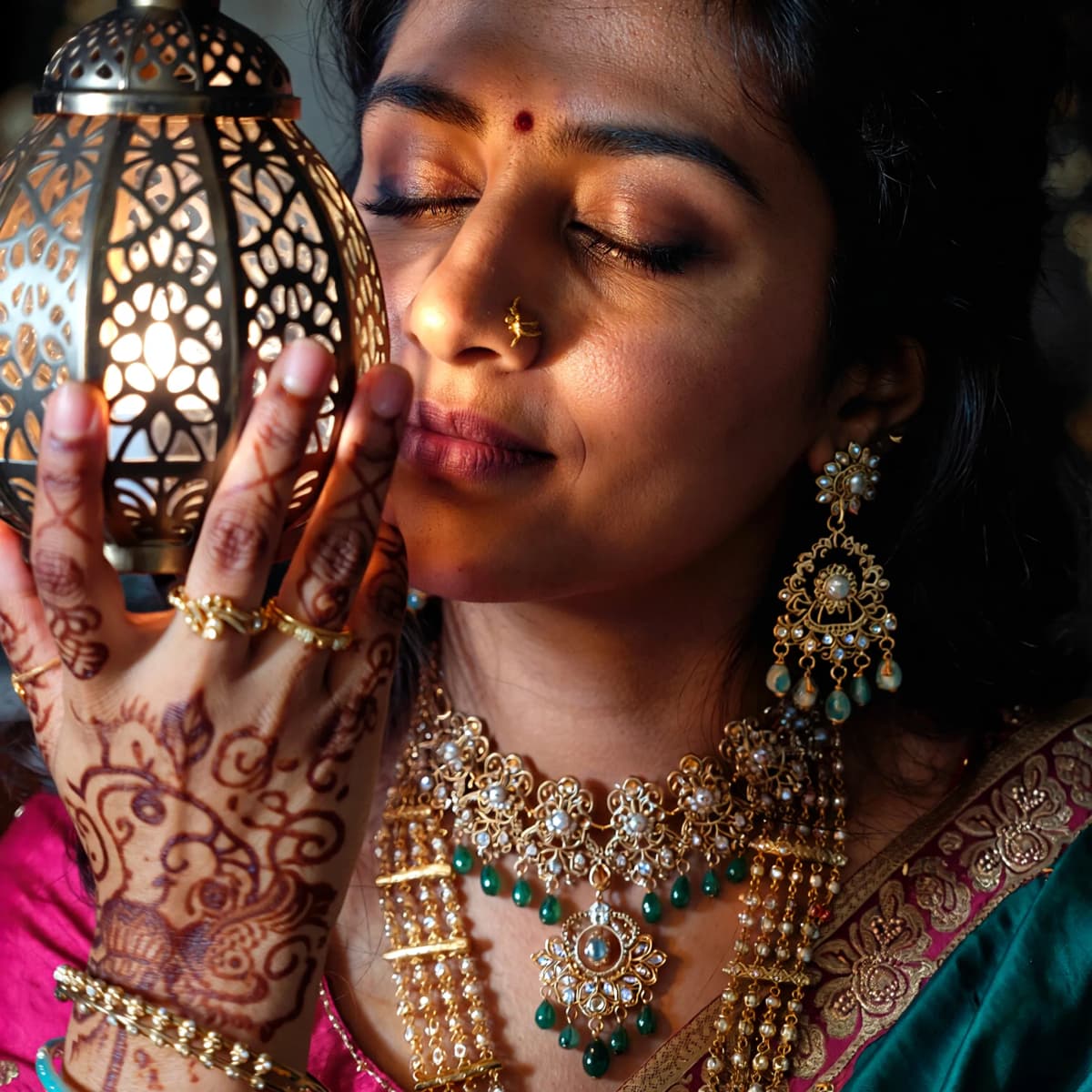 Festival of Lights example generated with ImagineArt 1.5