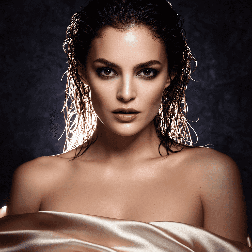 Intimate Portrait example generated with Flux 2