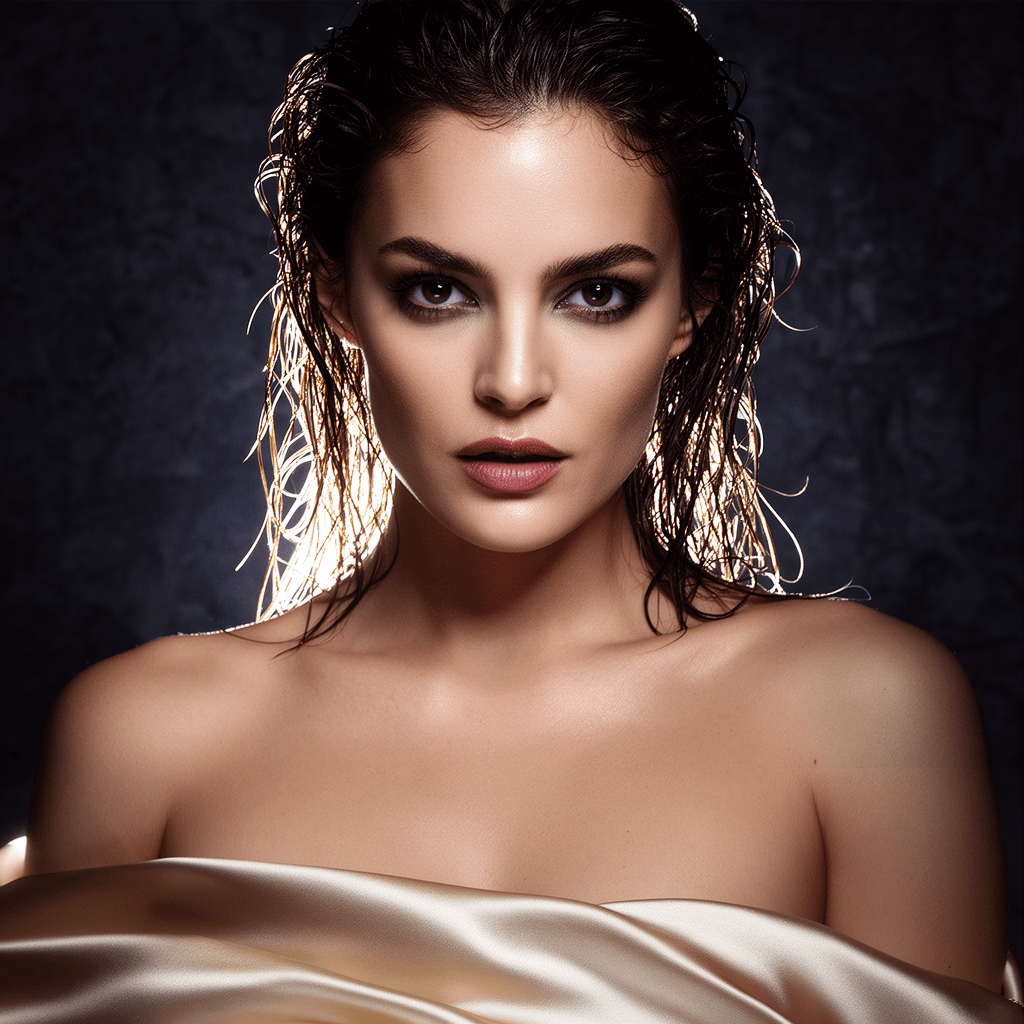 Intimate Portrait example generated with Flux 2