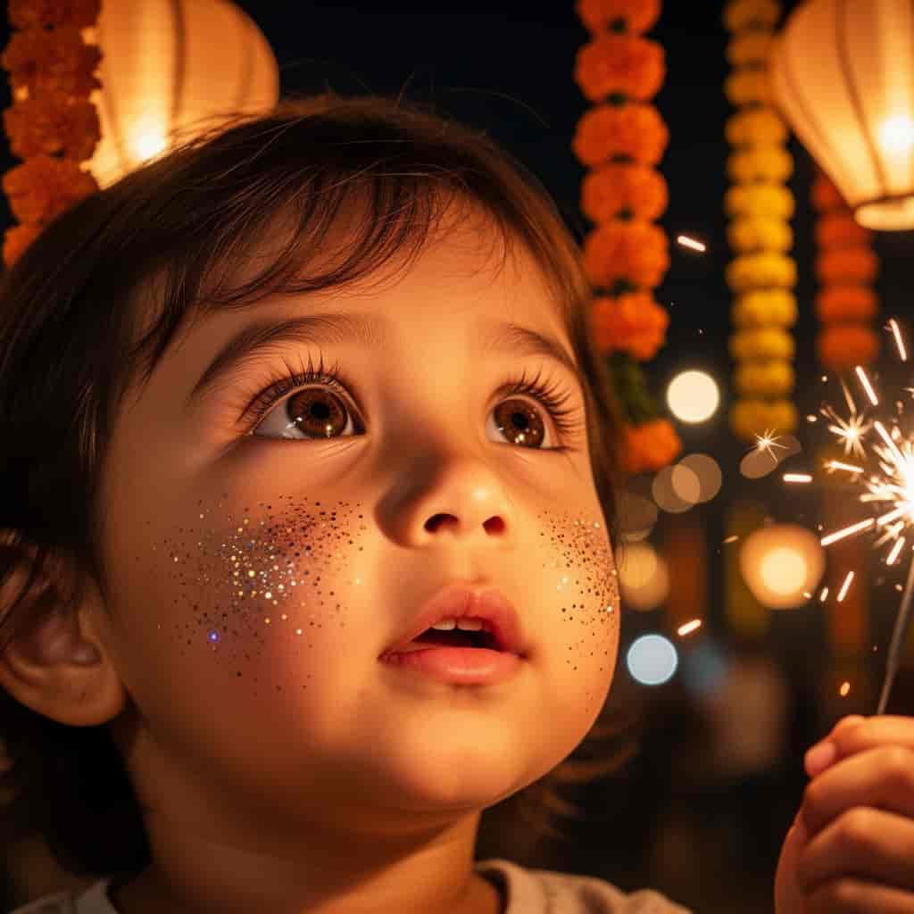 Diwali Festival example generated with Flux 2 Flex