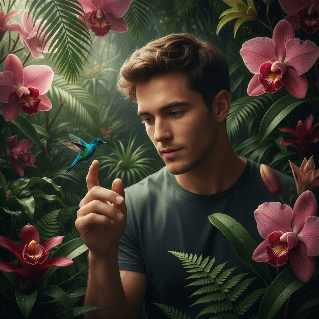 Exotic Wildlife example generated with Nano Banana