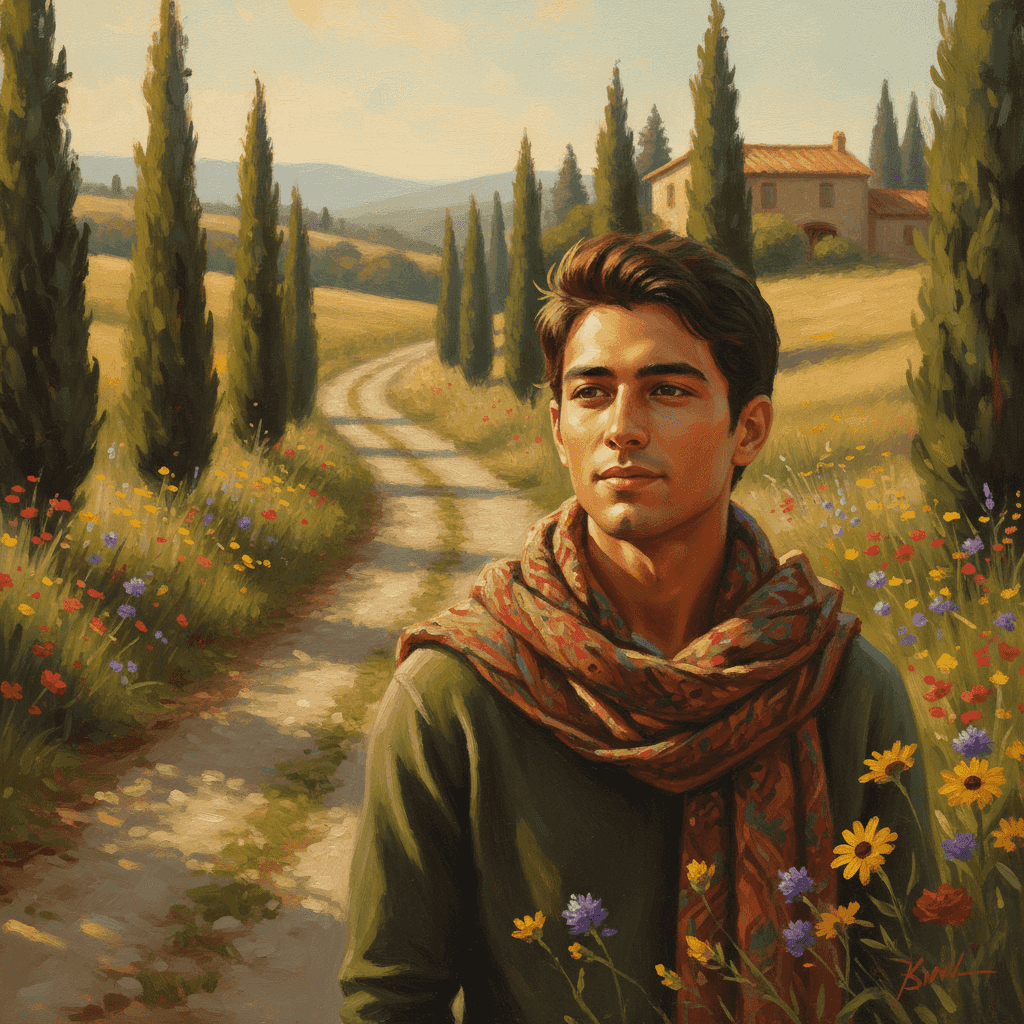 Italian Countryside example generated with Nano Banana