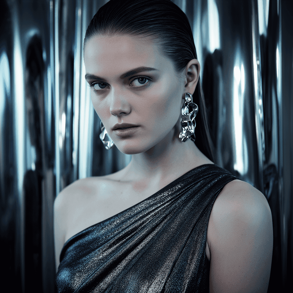 High-End Fashion example generated with Flux 2