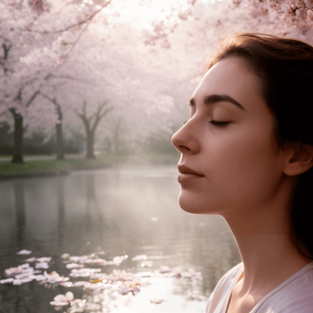 Sakura Garden example generated with Flux 2