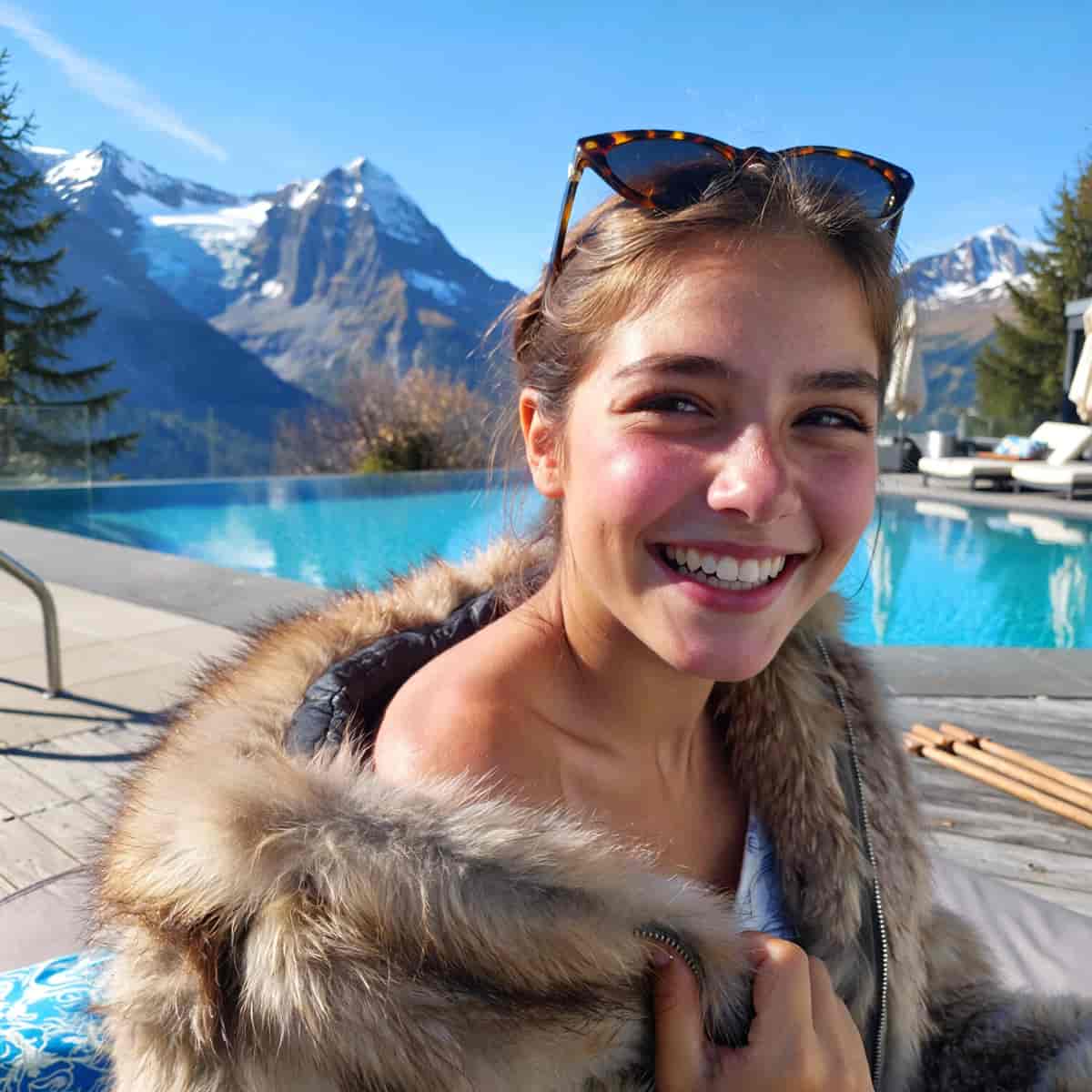 Ski Resort example generated with ImagineArt 1.5